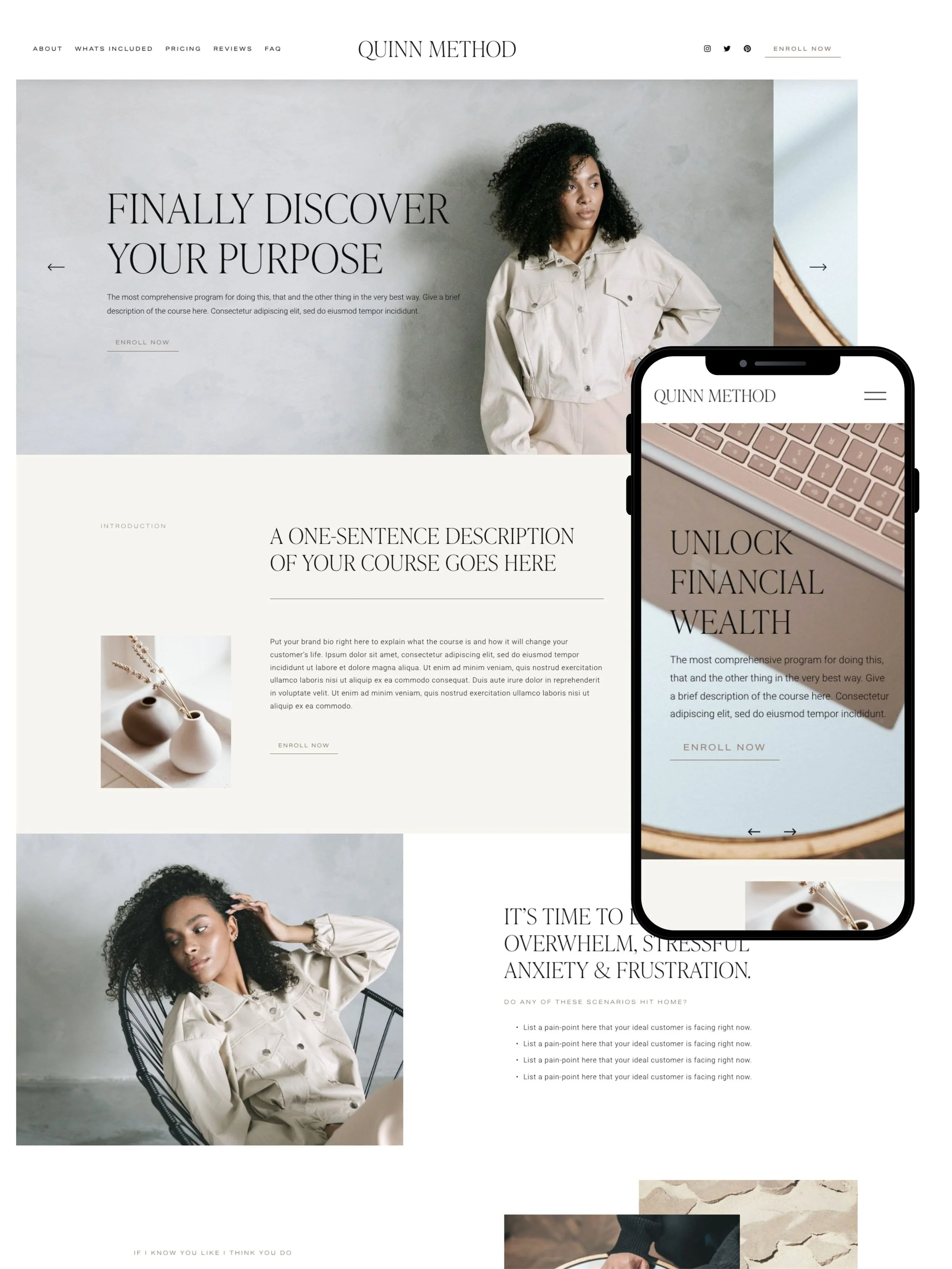 Business hot sale casual website